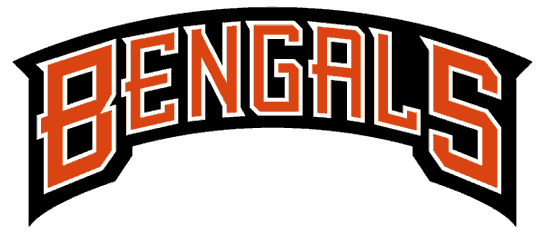 Cincinnati Bengals 1997-2003 Wordmark Logo t shirt iron on transfers version 2